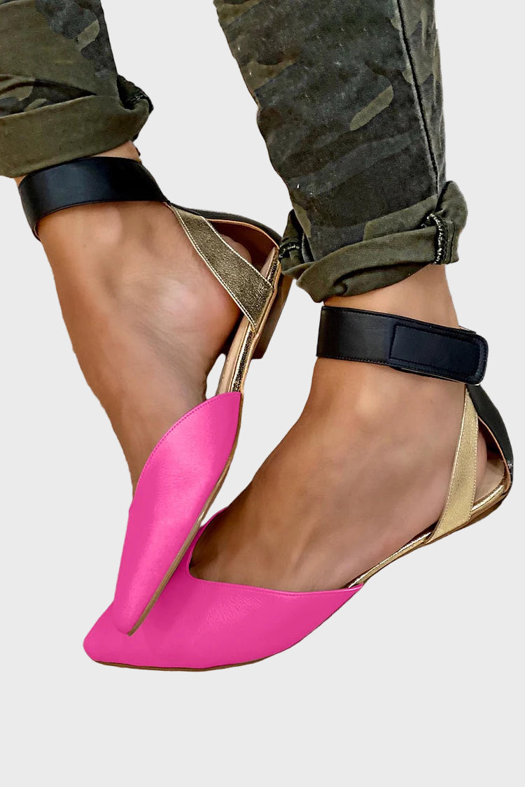 Colorblock Flats