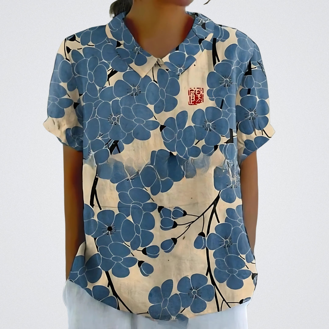 Flowered Blouse