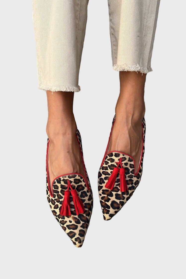 Wild Luxe Tassel Loafers