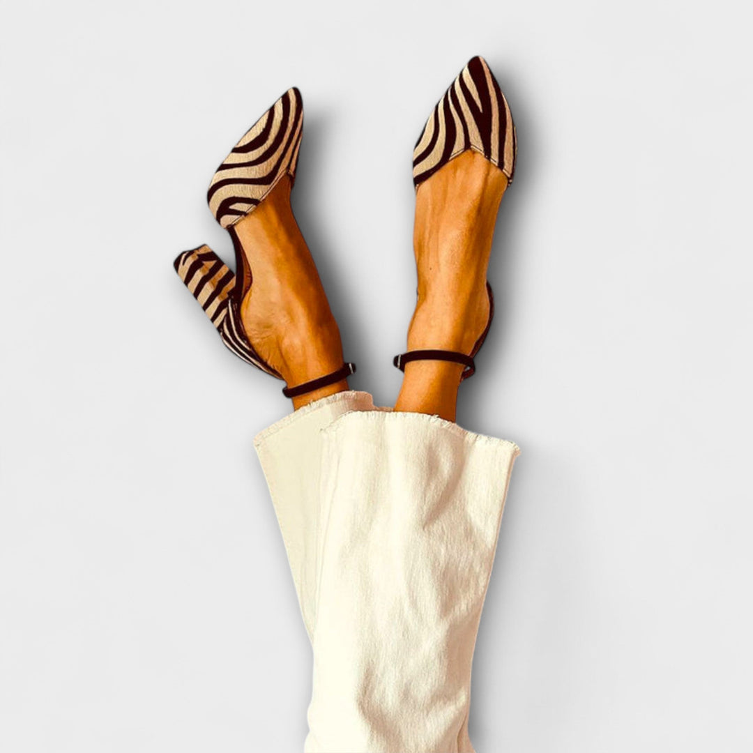 Zebrina – Zebra Print Heels