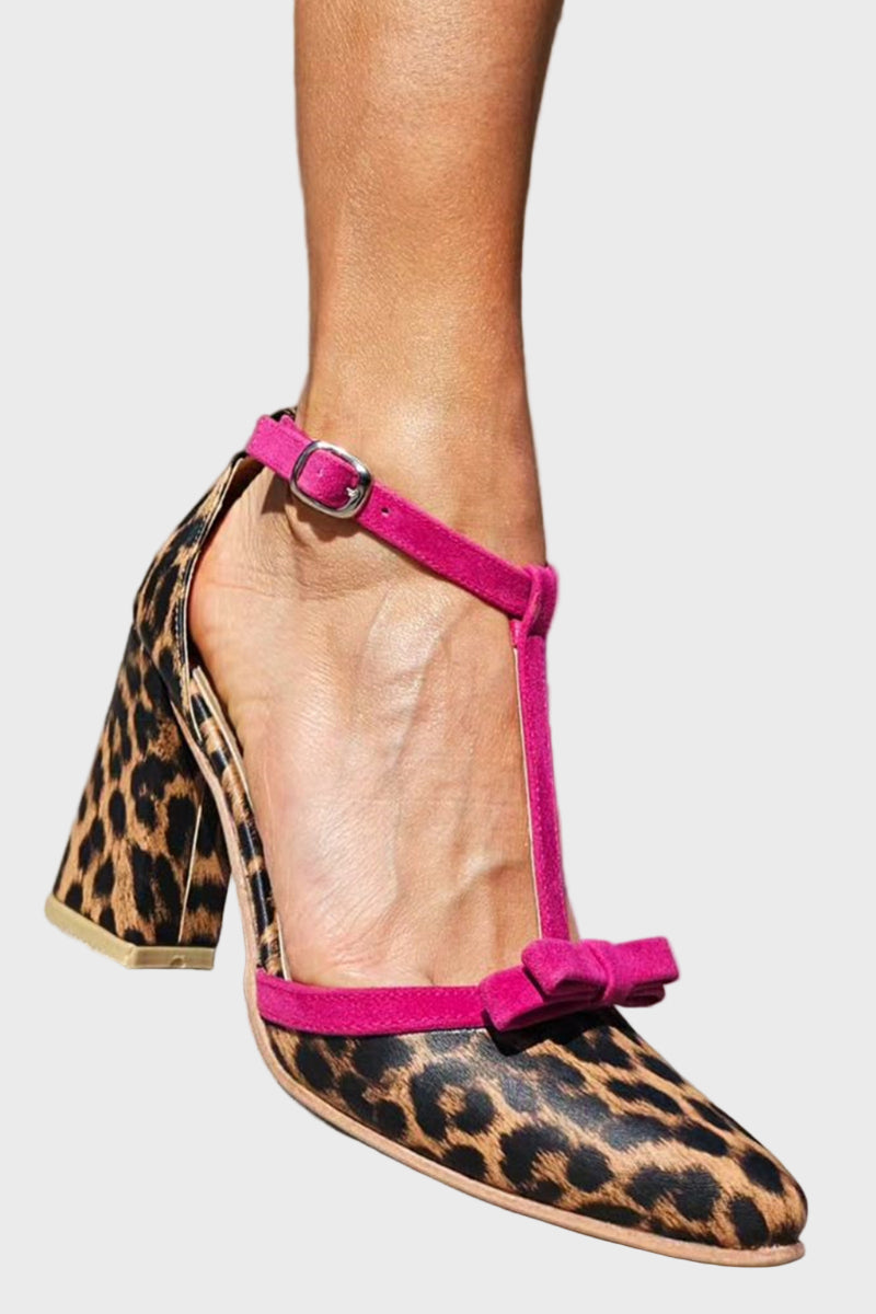 Leopard Heels