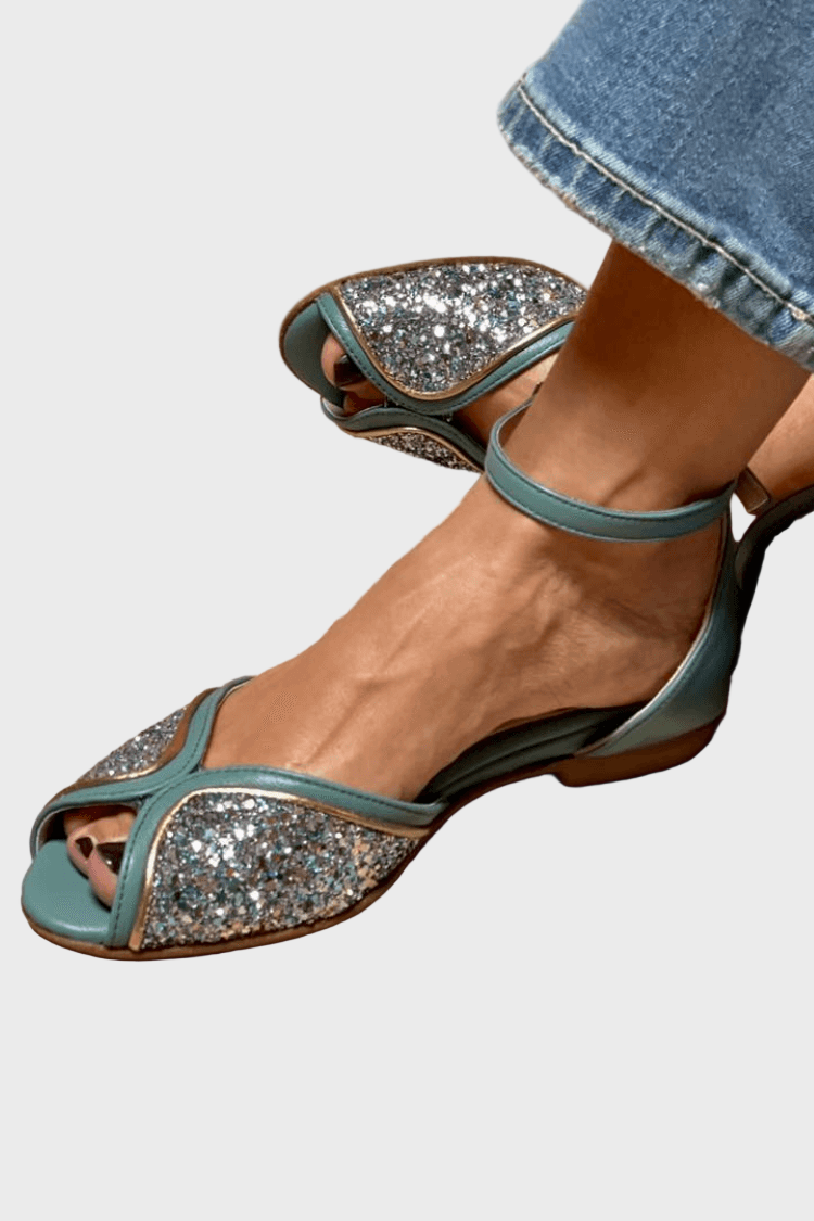 starlight shimmer sandals