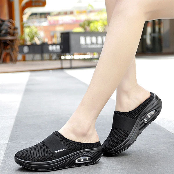 BreezeWalk Mesh Slip-On Mules