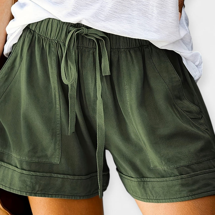 Adjustable Belt Shorts