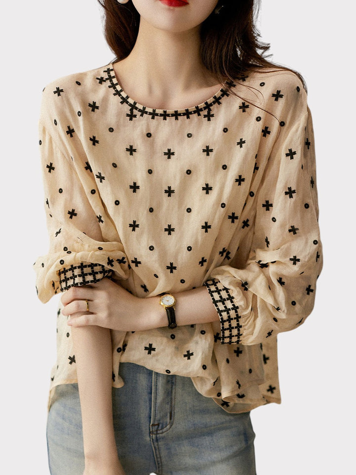 Crossweave Charm Blouse