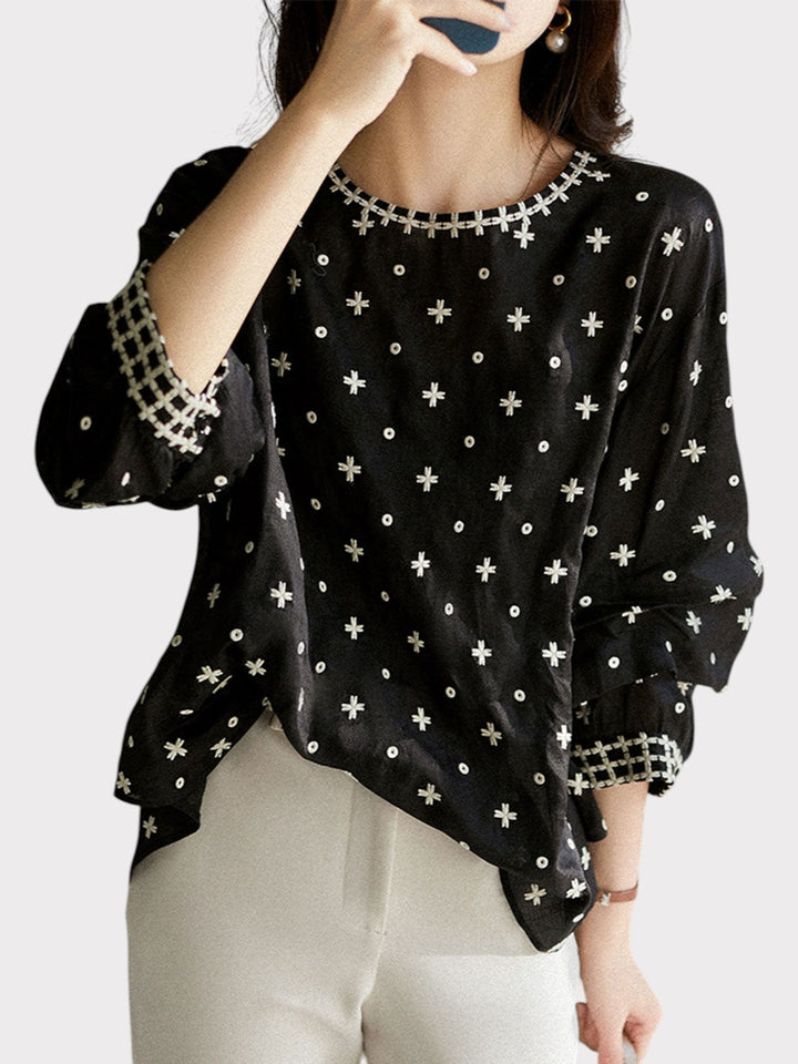 Crossweave Charm Blouse