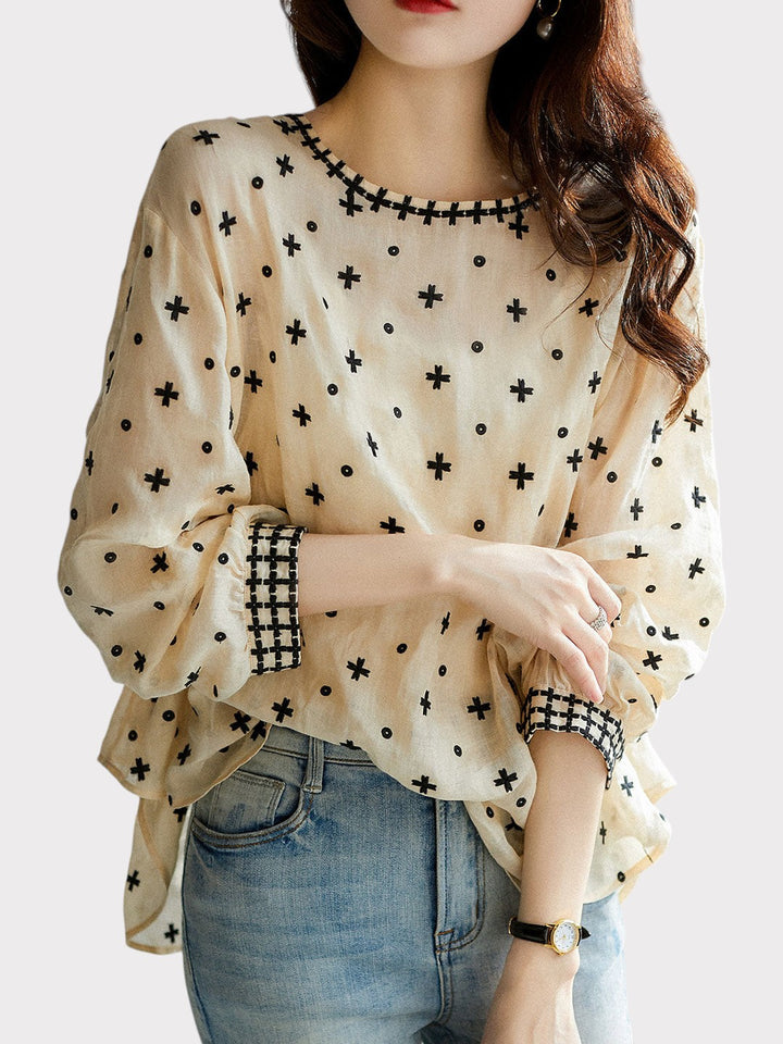 Crossweave Charm Blouse