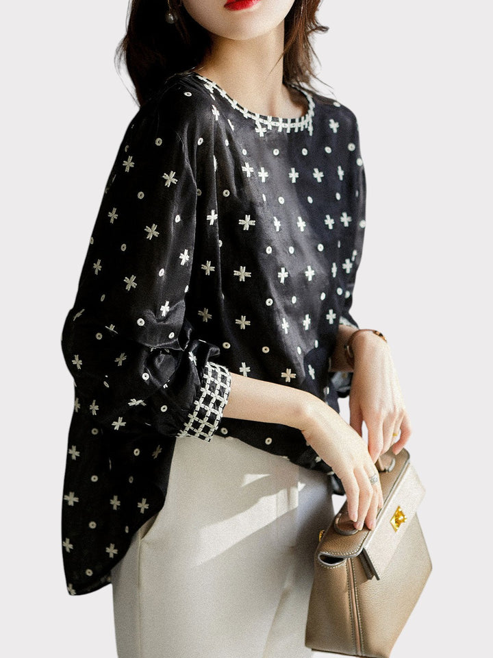 Crossweave Charm Blouse