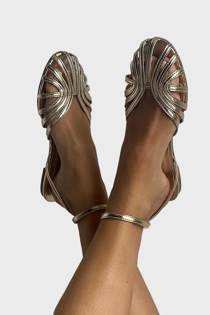 Aurelia Golden Glow Sandals