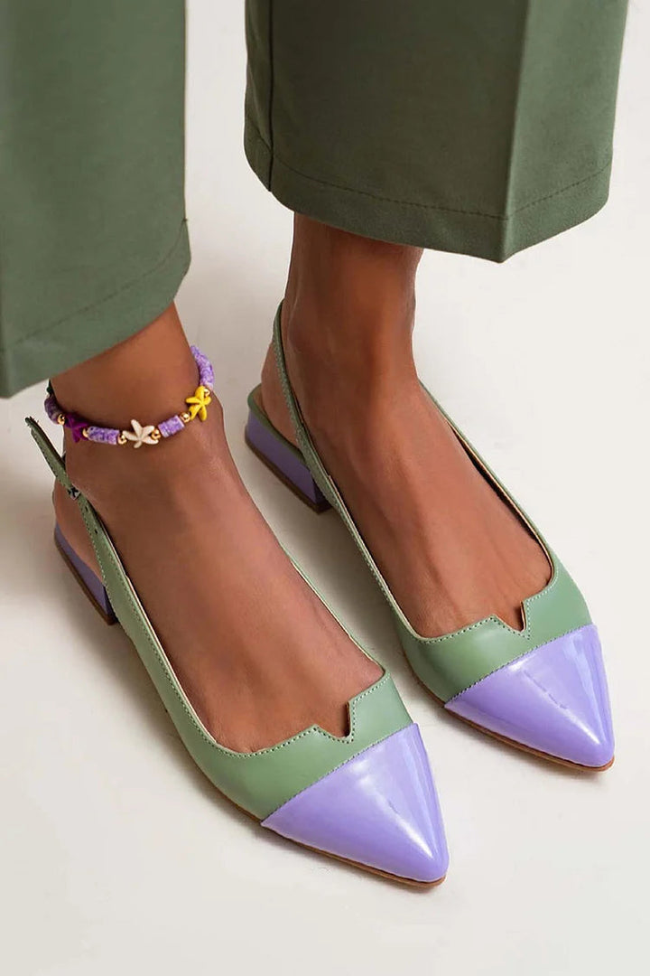 Pastelle Duo Slingback Flats