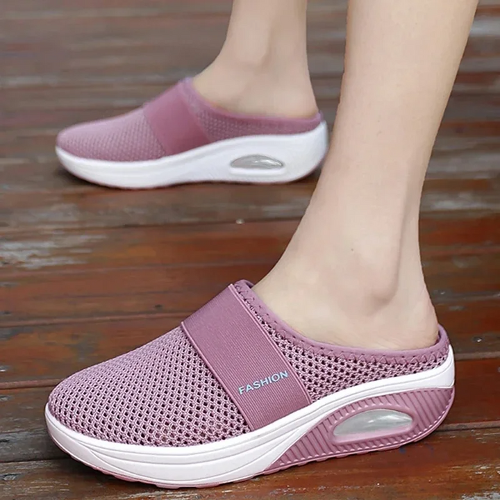 BreezeWalk Mesh Slip-On Mules