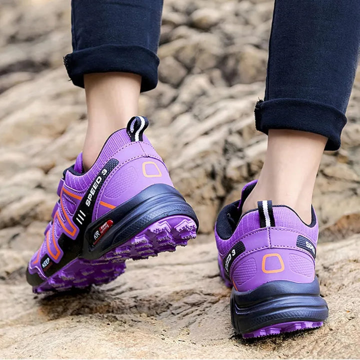 Vibrant Outdoor Trail Sneakers