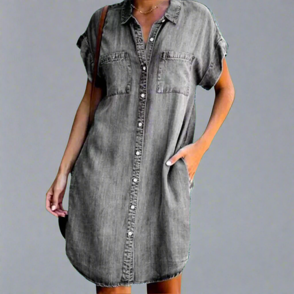 Mini dress made of stretchy fabric