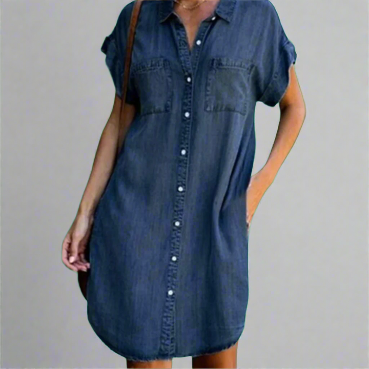 Mini dress made of stretchy fabric