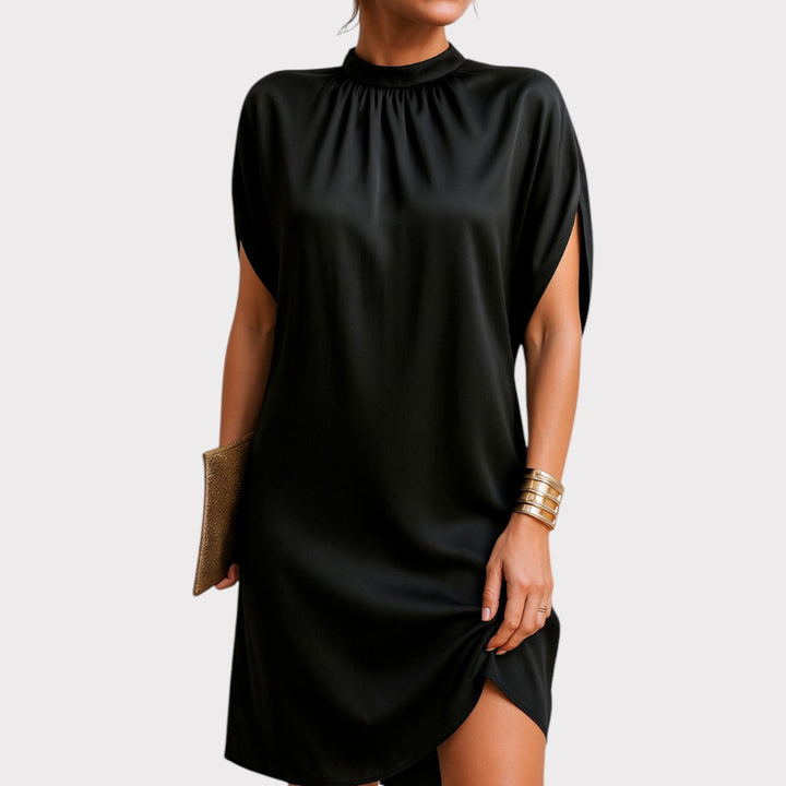 Midnight Grace Shift Dress