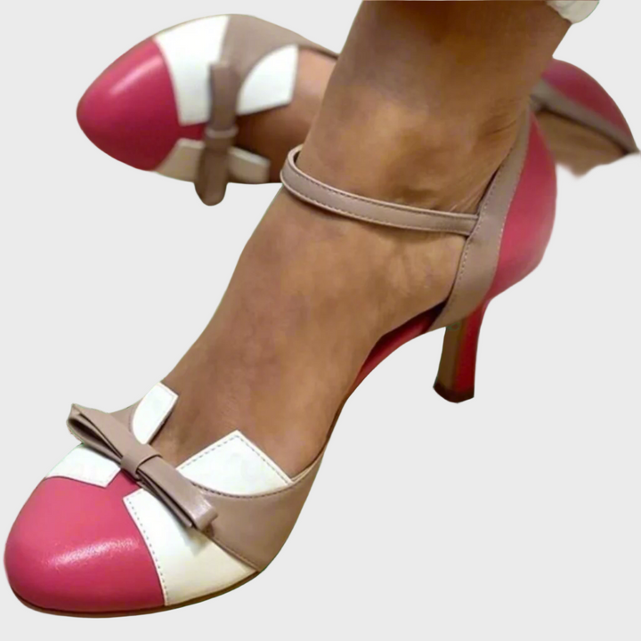 pastel harmony bow heels