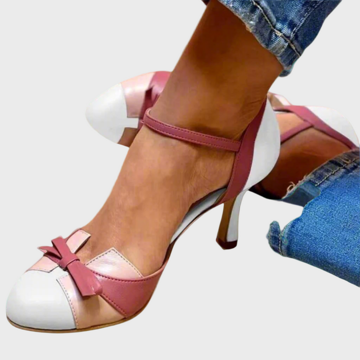 pastel harmony bow heels