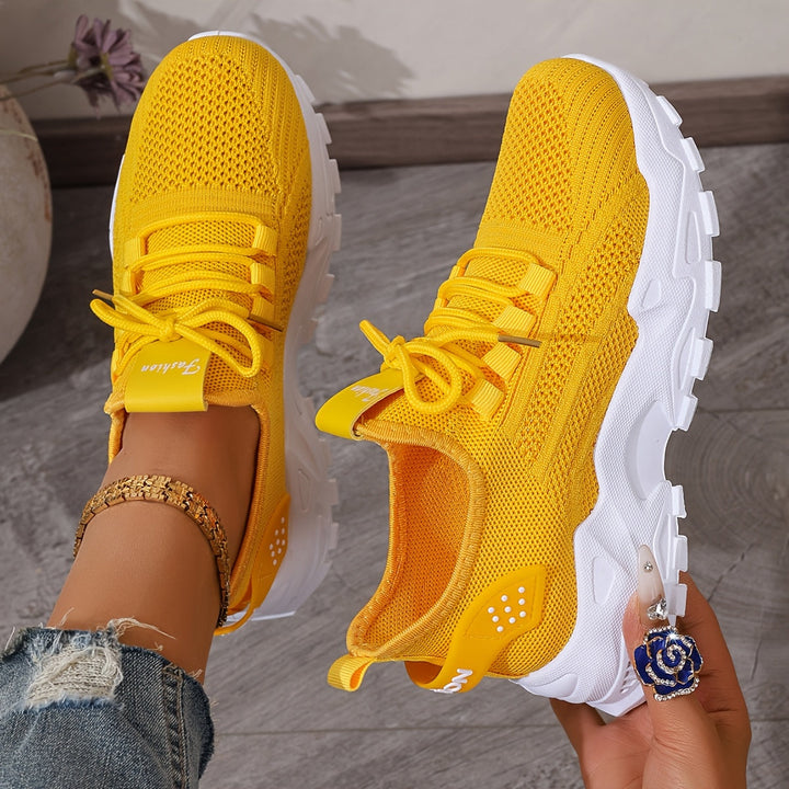 Breathable Knit Running Sneakers