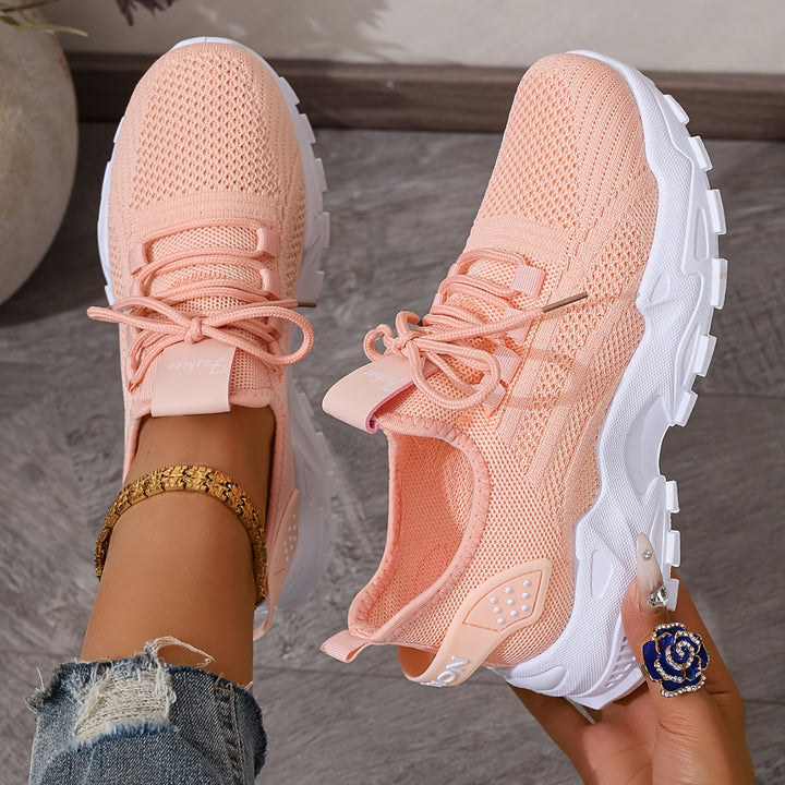 Breathable Knit Running Sneakers