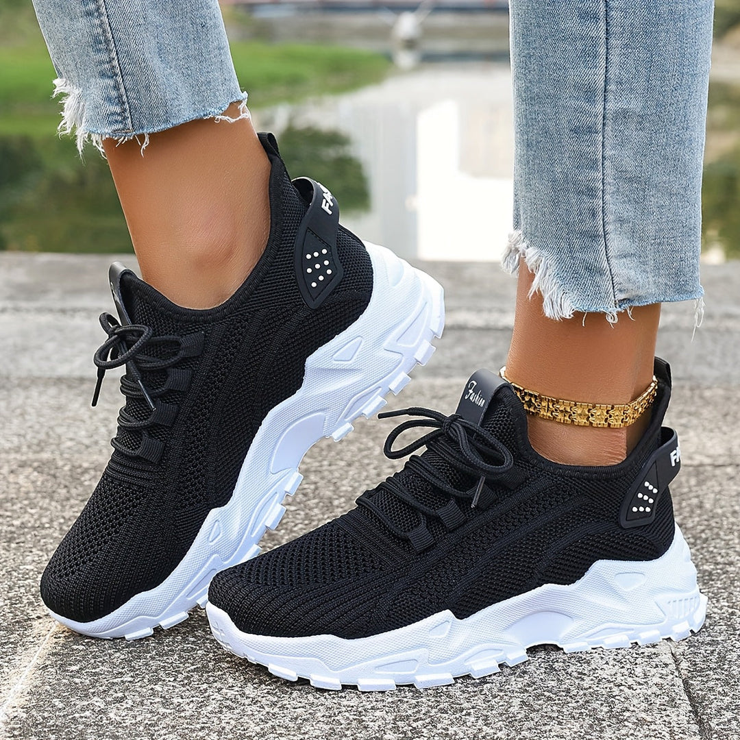 Breathable Knit Running Sneakers