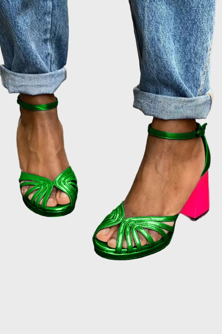 Lunaria Silver Radiance Heels