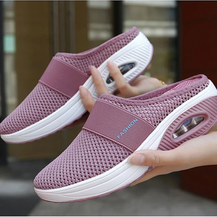 BreezeWalk Mesh Slip-On Mules