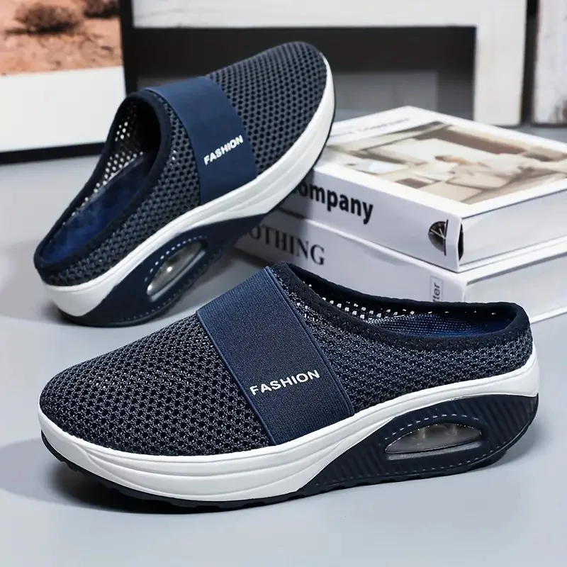 BreezeWalk Mesh Slip-On Mules