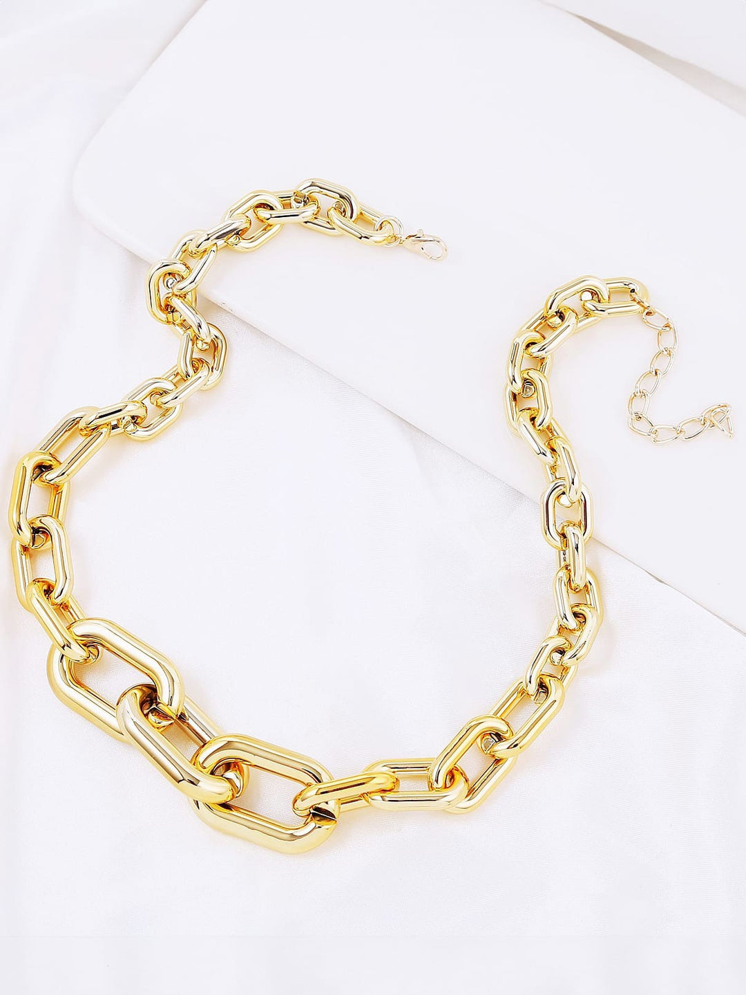 Chain Necklace with Clips