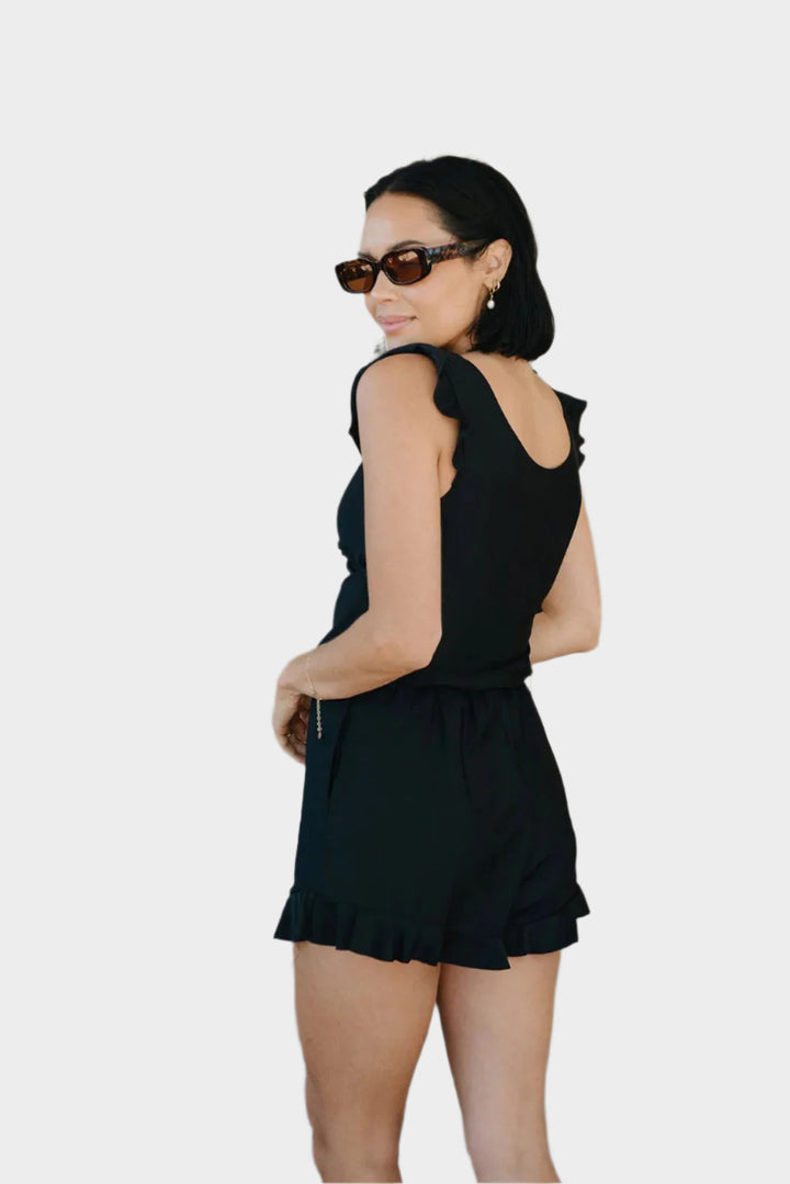 Swimsuit with Ruffles and Support