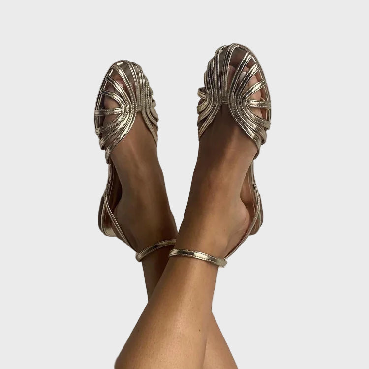 Aurelia Golden Glow Sandals