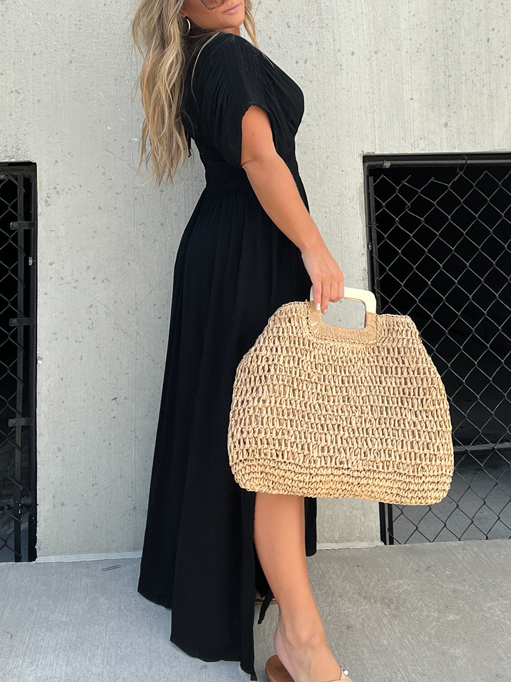 Black Maxi Dress Broken Hearted