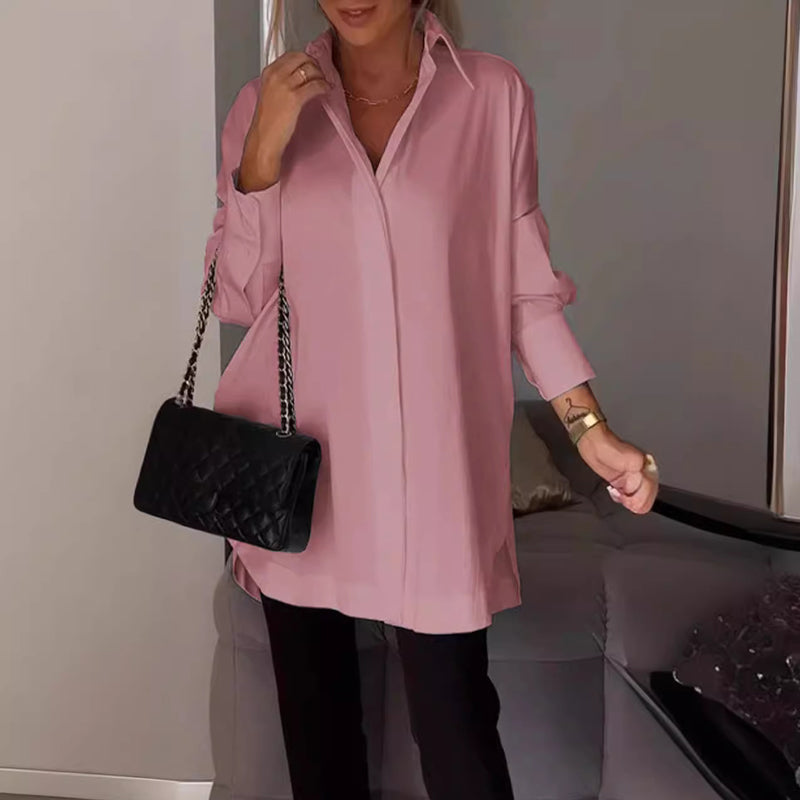 ChicFlow Oversized Long Shirt