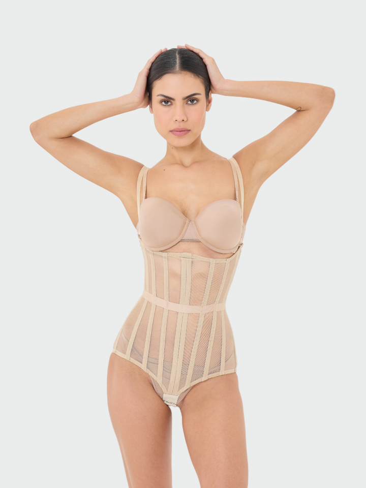 Cape form bodysuit