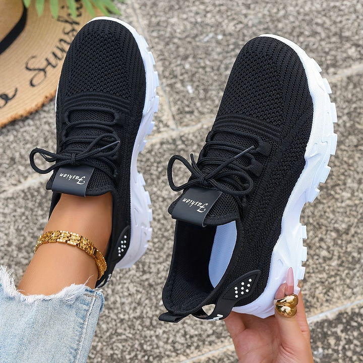 Breathable Knit Running Sneakers