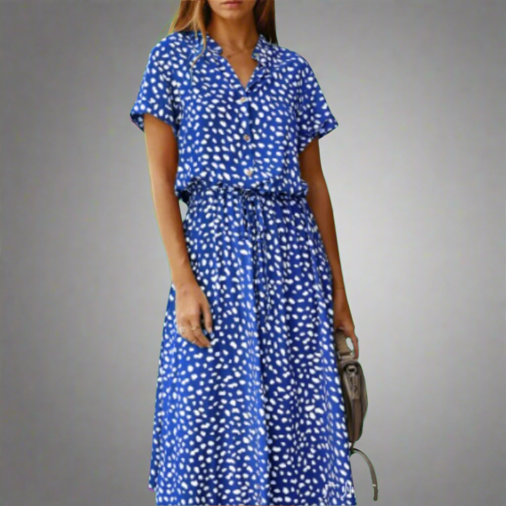 Summer Dress Made of Fine Fabric