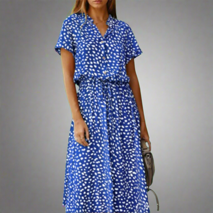 Summer Dress Made of Fine Fabric