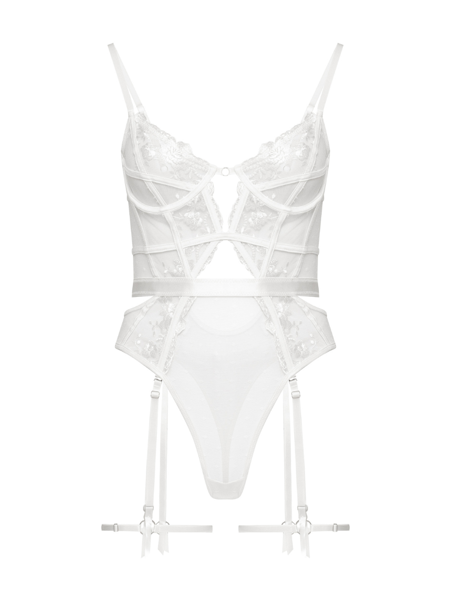 Ivory Desire Lace Lingerie Set