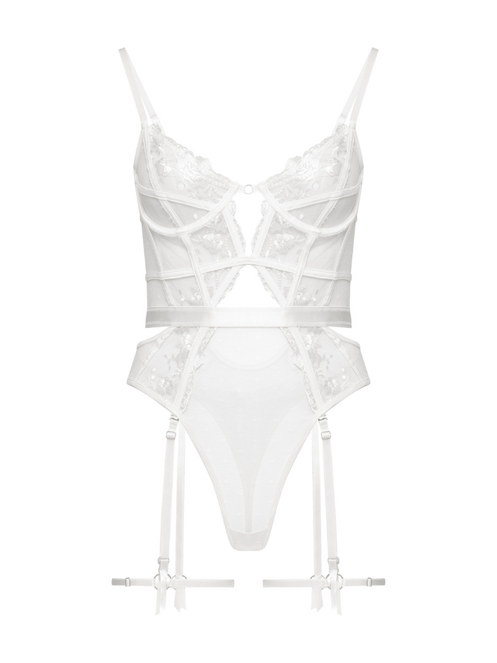 Ivory Desire Lace Lingerie Set