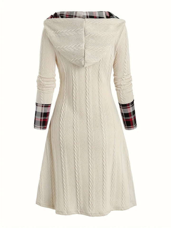 Highland Plaid Knit Dress