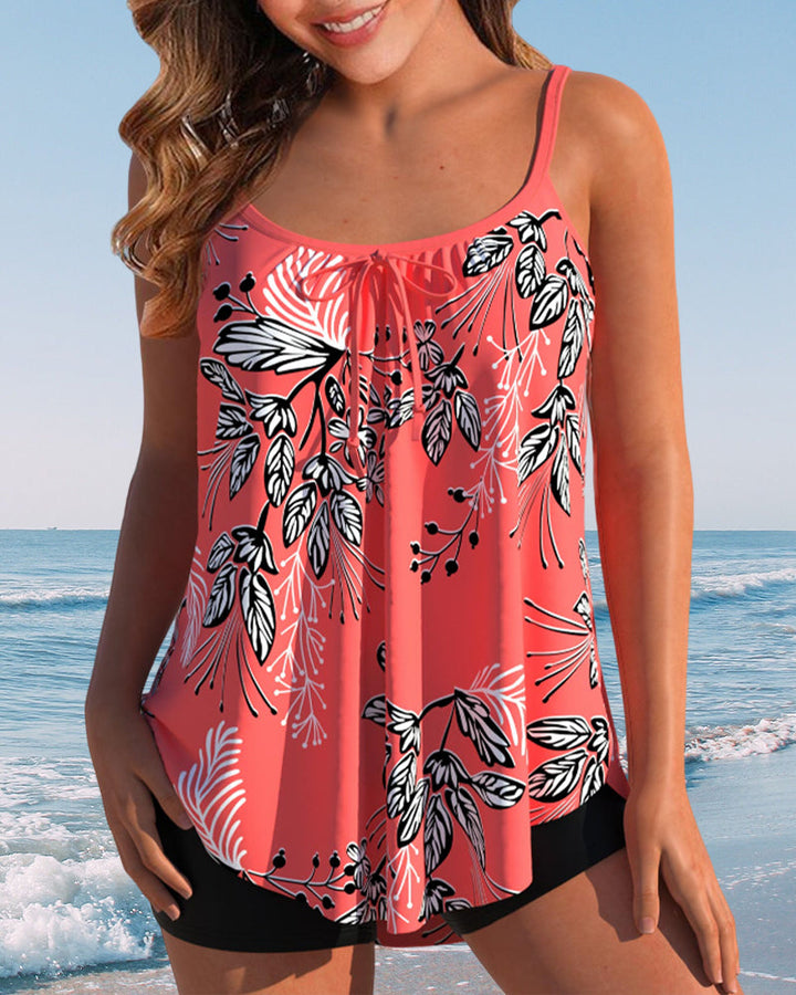 Blossom Breeze Floral Swim Tankini