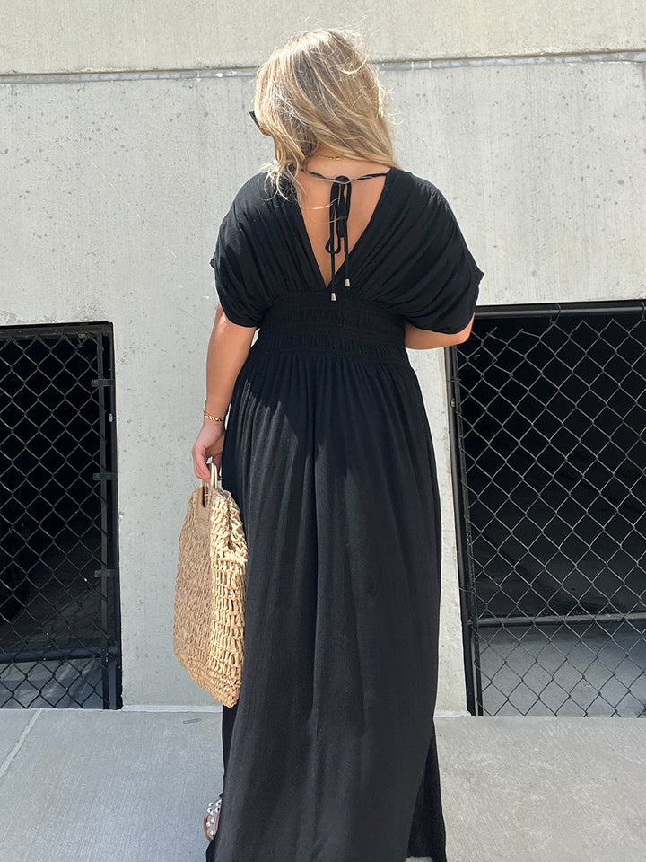 Black Maxi Dress Broken Hearted
