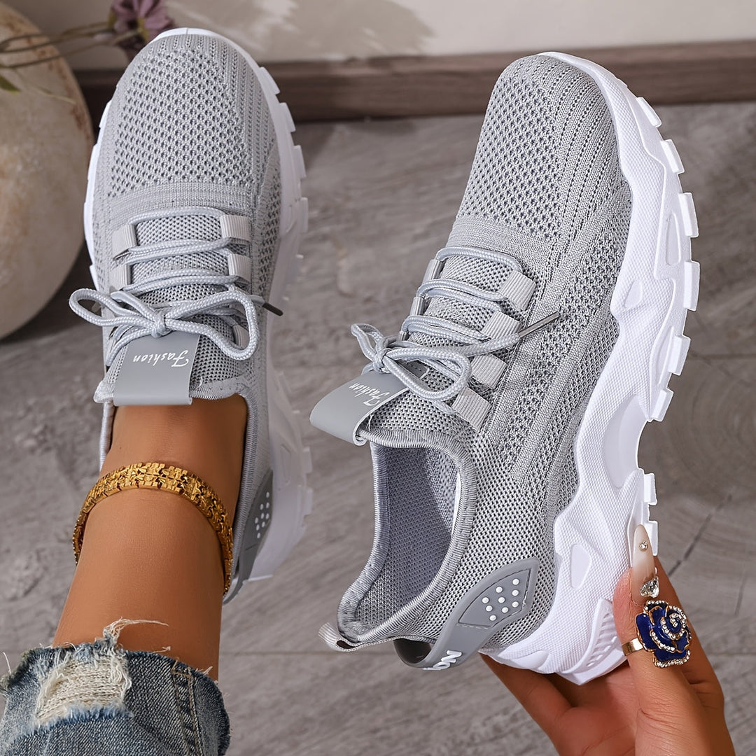Breathable Knit Running Sneakers