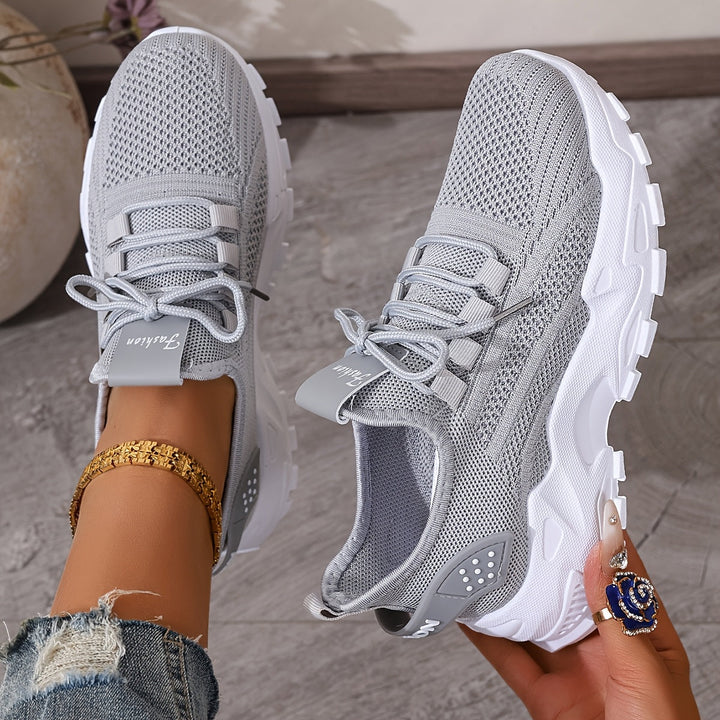 Breathable Knit Running Sneakers