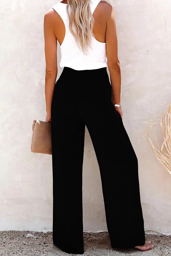 Sage Breeze High-Waist Pants