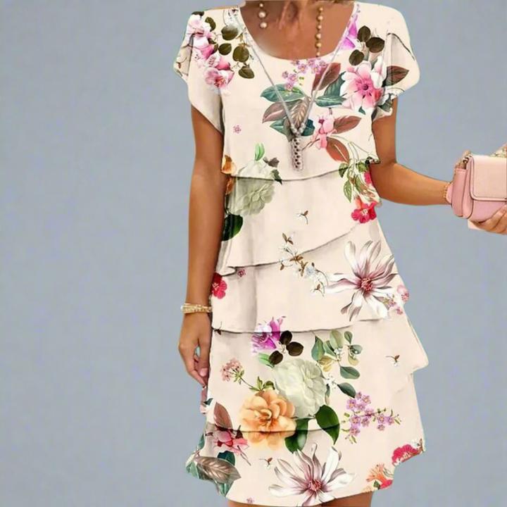 Elegant Maxi Dress for Summer and Festive Occasions