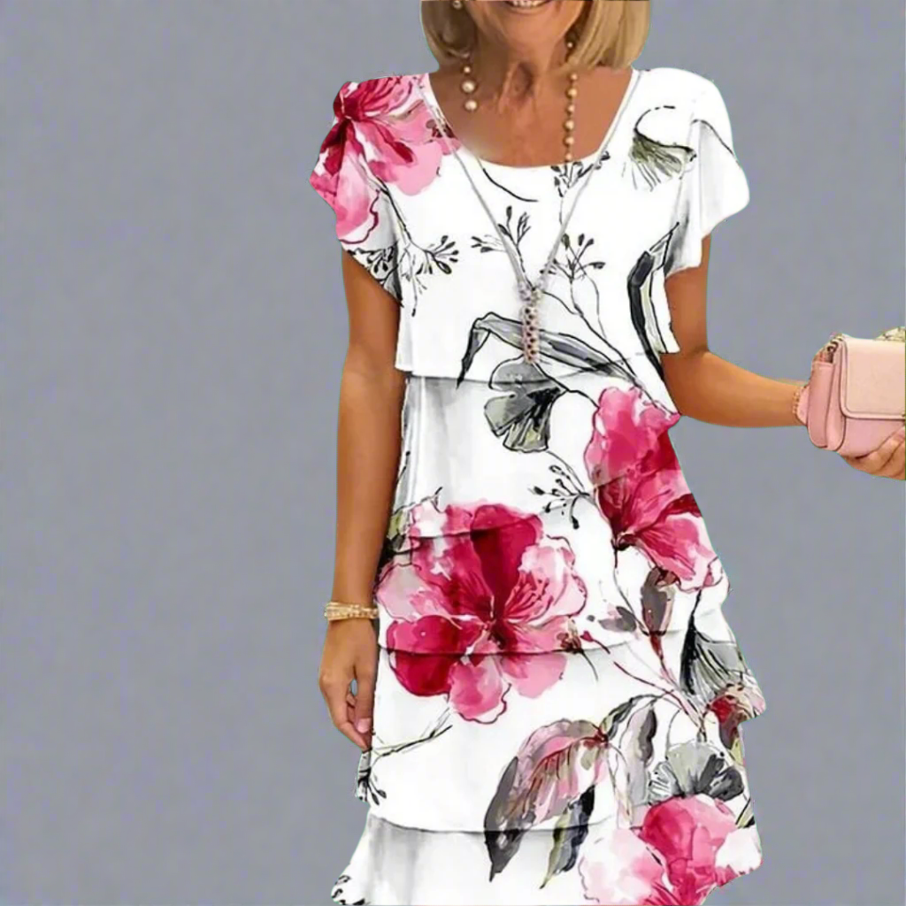 Elegant Maxi Dress for Summer and Festive Occasions
