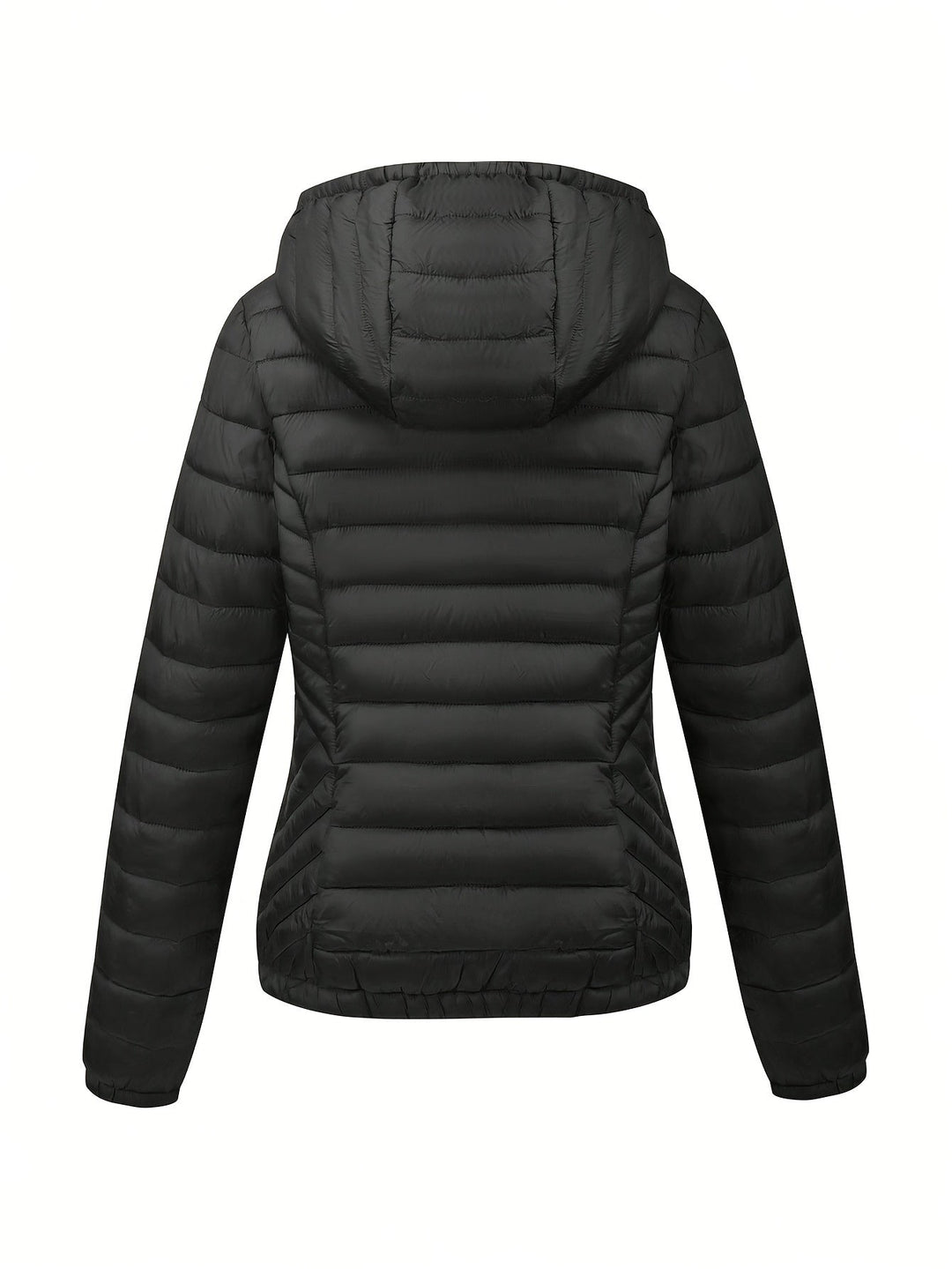 Amber Glow Puffer Jacket