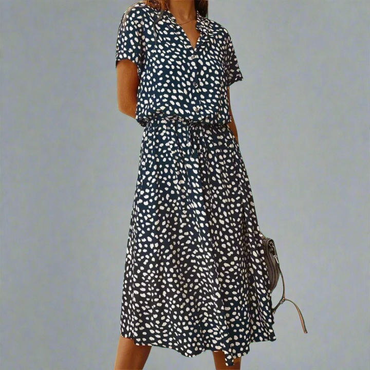 Summer Dress Made of Fine Fabric