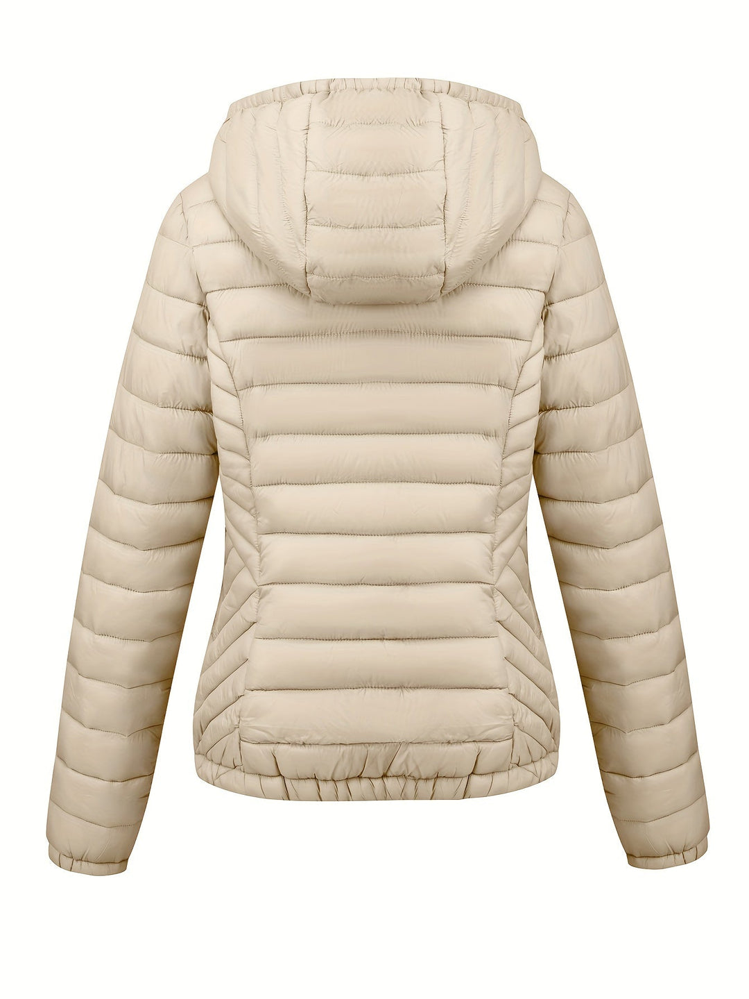 Amber Glow Puffer Jacket