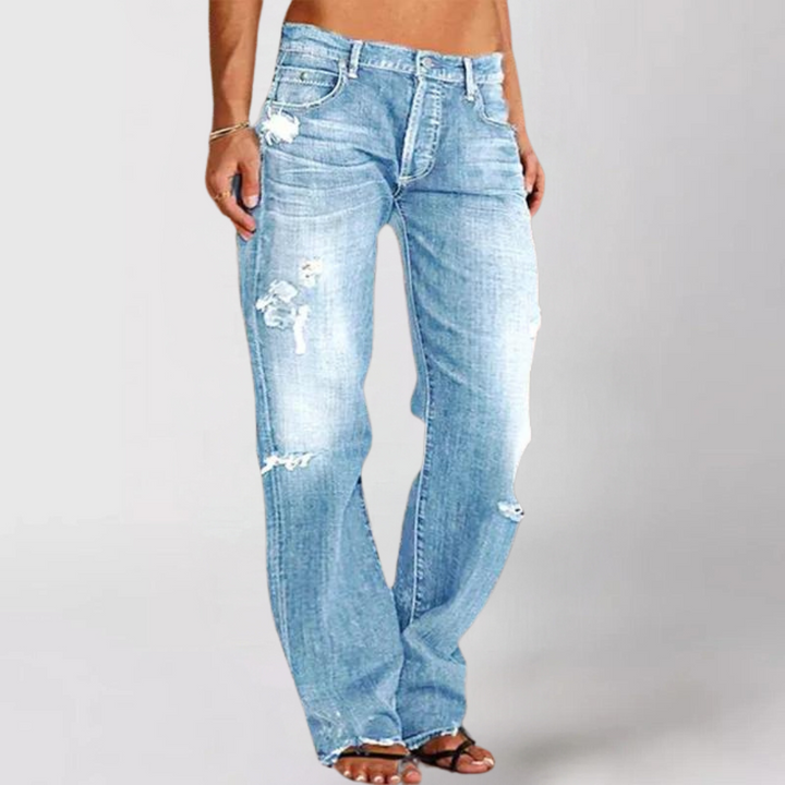 Midnight Fade Distressed Jeans
